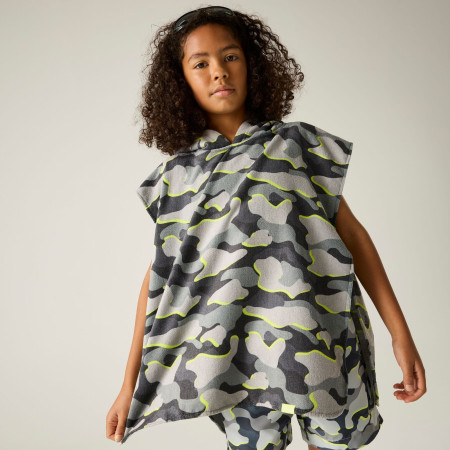 Dječji pončo Regatta Kids Towel Robe DrkStrmCamo