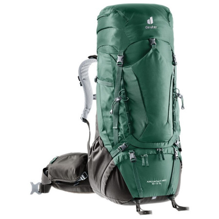 Ženski ruksak Deuter Aircontact PRO 55+15 SL zelena SeagreenCoffee