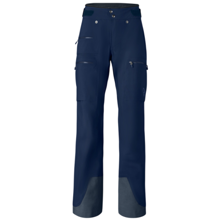 Ženske skijaške hlače Norrona lyngen Gore-Tex Pants tamno plava Indigo Night