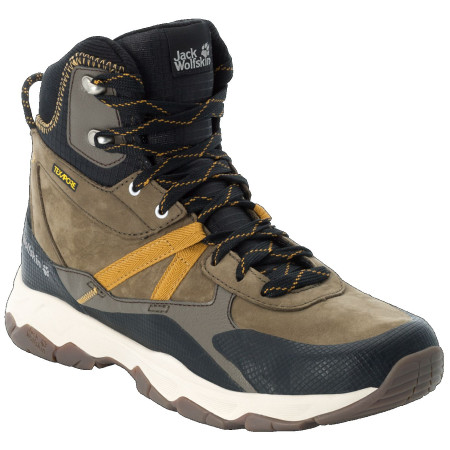 Muške cipele Jack Wolfskin Pathfinder Texapore Mid M smeđa Brown/Phantom