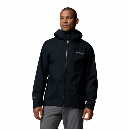 Muška jakna Columbia Trailborne™ 2.5L Shell crna Black