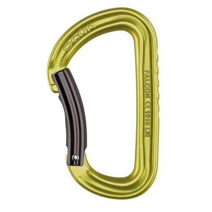 Karabiner Ocún Falcon Bent zelena Green