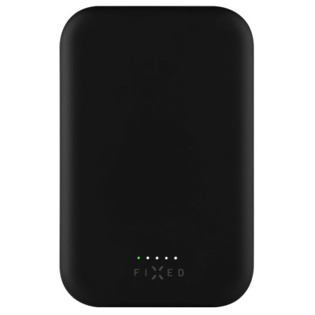 Prijenosna baterija powerbank Fixed MagZen (2nd gen.) s bežičnim punjenjem crna