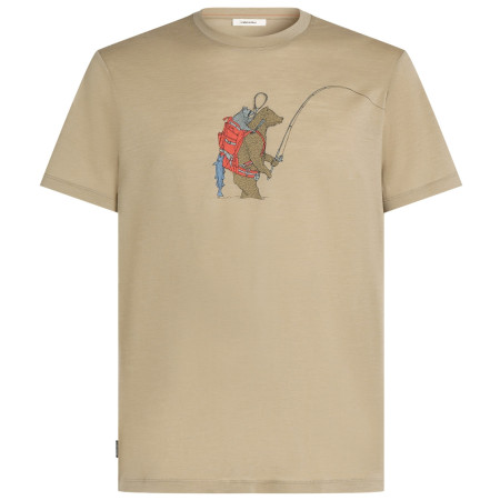 Muške funkcionalne majice Icebreaker Merino 150 Tech Lite SS Tee Bear Catch