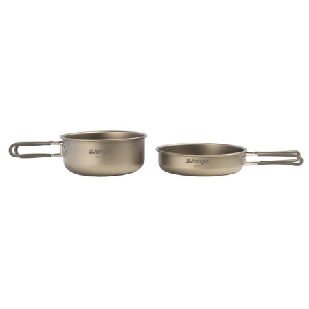 Set za kuhanje Vango Titanium 2 Piece Cook Set srebrena Titanium