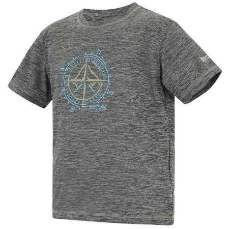 Dječja majica Regatta Alvarado Black Marl