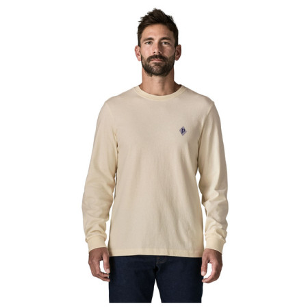 Muška majica Patagonia M's L/S MW Hut Tripper Skyline T-Shirt