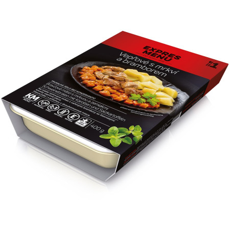 Gotova jela Expres menu Svinjetina sa mrkvom i krompirom 400 g