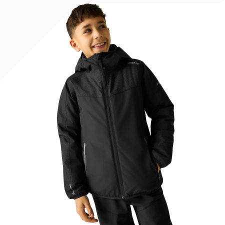Dječja zimska jakna Regatta Illuma Reflective Jacket Black