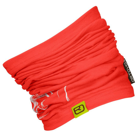 Višenamjenski šal Ortovox 120 Tec Logo Neckwarmer crvena