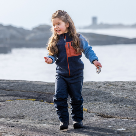 Dječja dukserica Didriksons Anten Kids Fullzip 2 Winter Blue
