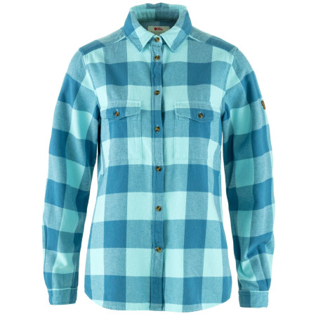 Ženska košulja Fjällräven Övik Heavy Flannel Shirt W plava Dawn Blue-Breeze Blue