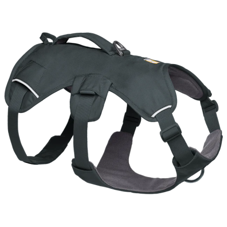Ogrlica za psa Ruffwear Web Master™ Harness crna Basalt Gray