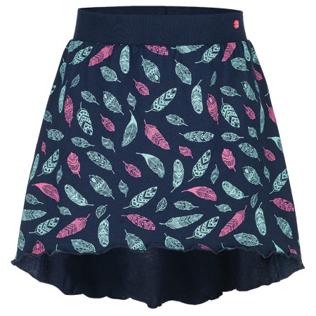 Suknje za djevojčice Loap Batlee plava BlackIris/Pink