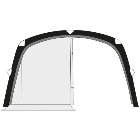 Bočna strana šatora Brunner Skia Frontwall 400