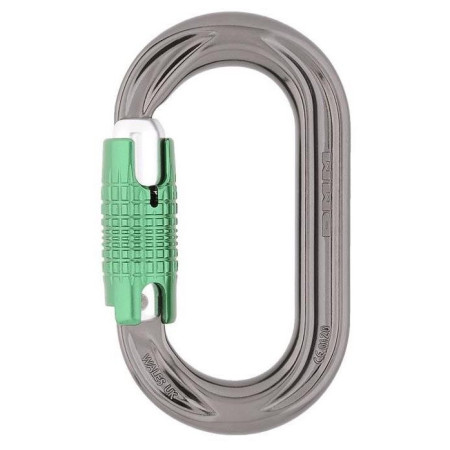 Karabiner DMM PerfectO Locksafe srebrena