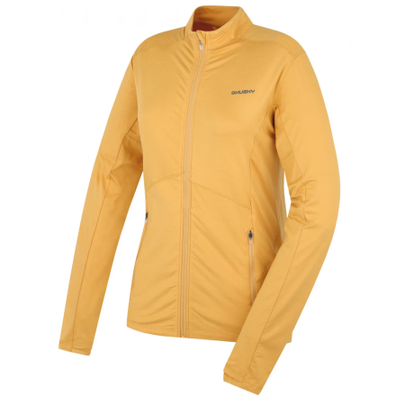 Ženska dukserica Husky Tarp Zip L žuta lt. yellow