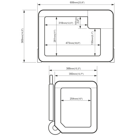 Kompresorski hladnjak Yolco BCX30