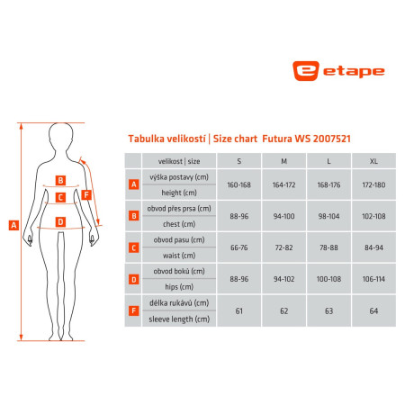 Ženska jakna Etape jakna Futura WS