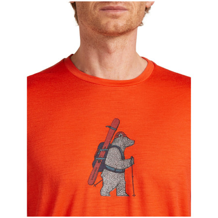 Muška majica Icebreaker Men Merino 150 Tech Lite Bear Tour