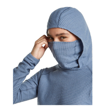 Ženska dukserica Icebreaker Wom Mer 400 RealFleece Grid Pulover Hood