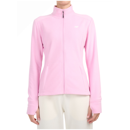 Ženska dukserica 4F Fleece F479 ružičasta Light Pink