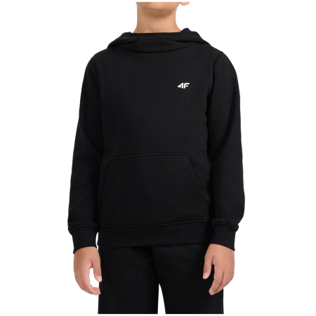 Dječja dukserica 4F Sweatshirt F2751 Deep Black crna Deep Black