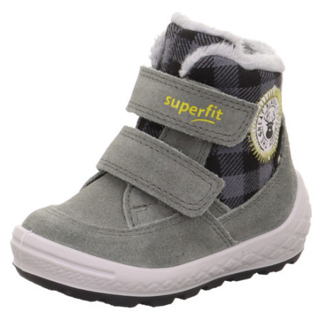 Dječje zimske cipele Superfit Groovy 2.0 Grün/Grau siva Grün/Grau