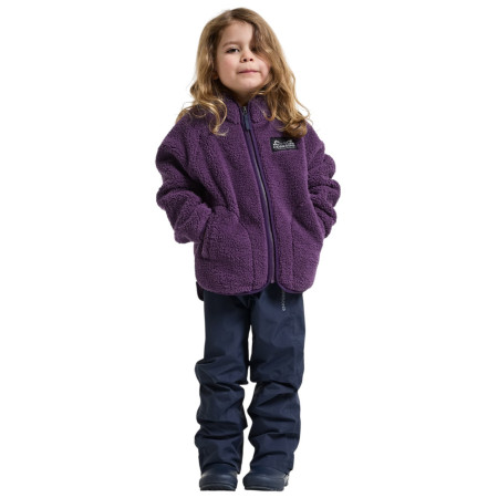 Dječja dukserica Didriksons Gibbs Kids Fullzip 2 Northen Purple