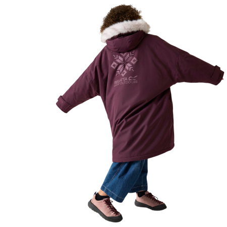 Dječji nepromočivi kaput Regatta Junior Waterproof Changing Robe Pro Fig