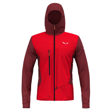 Muška jakna Salewa SELLA DST HYB JACKET M crvena 1571 - syrah/1500