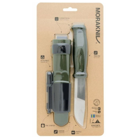 Nož Morakniv Kansbol (S) Survival Kit Green