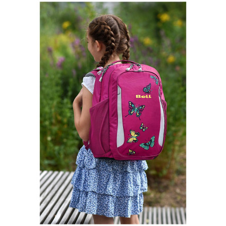 Školski ruksak za niže razrede osnovne škole Boll School Mate 20 Butterflies