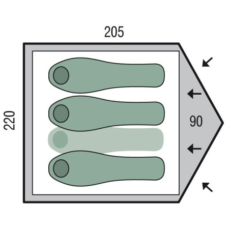 Šator Pinguin Serac