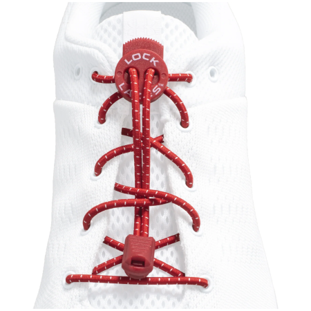 Vezice za cipele Lock Laces Original crvena Red