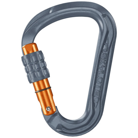 Karabiner Skylotec Leger SG (screw gate) siva/narančasta Grey/Orange