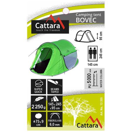 Pop Up šator Cattara Bovec 2