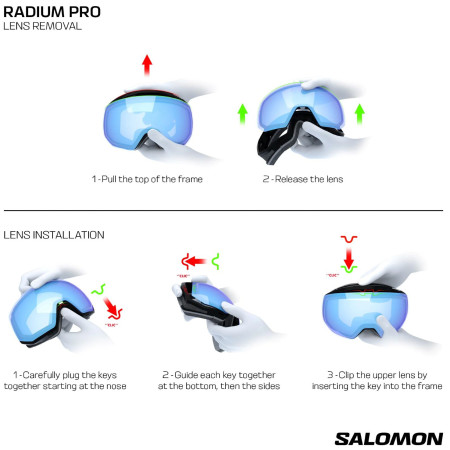 Skijaške naočale Salomon Radium Pro Sigma Photochromic