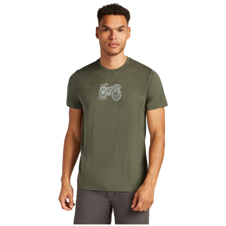 Muške funkcionalne majice Icebreaker M Mer 150 Tech Lite SS Tee Adventure Rid