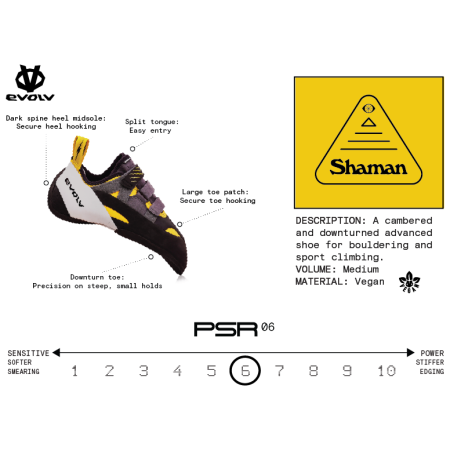 Penjanje Evolv Shaman