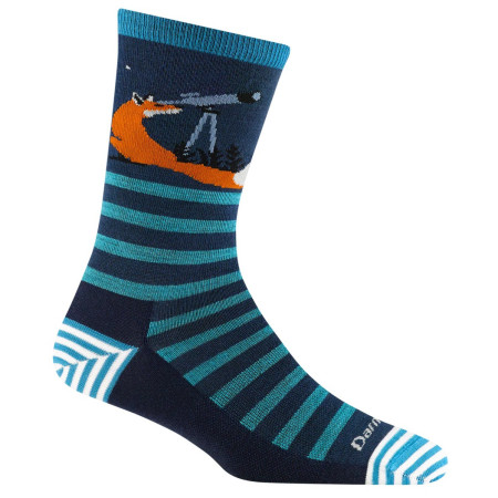 Ženske čarape Darn Tough Animal Haus Crew tamno plava eclipse