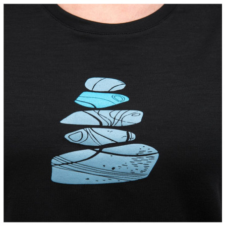 Ženska majica Sensor Merino Blend Stone