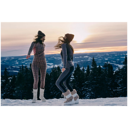 Ženska funkcionalna majica Kari Traa Rose Light Baselayer Half Zip