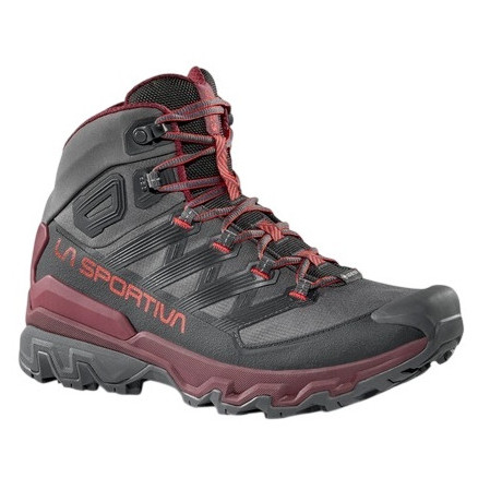 Muške cipele La Sportiva Ultra Raptor 3 Mid GTX siva/crvena Carbon/Redwood