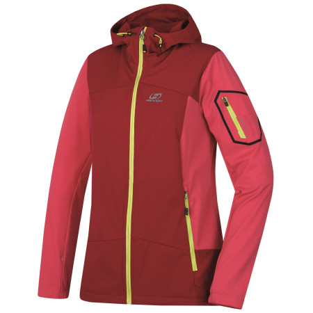 Ženska jakna Hannah Sandee ružičasta CherriesJubilee/RougeRed