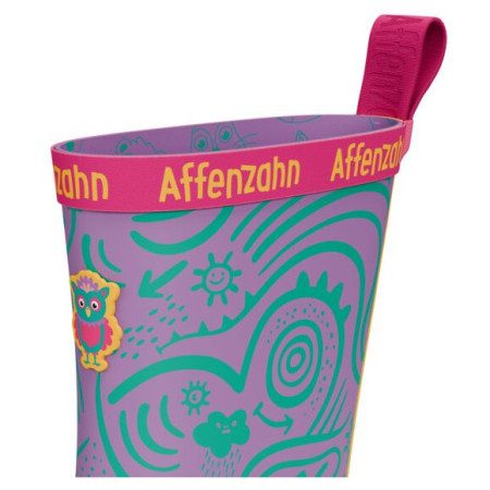 Dječje čizme Affenzahn Rainboot Vegan Plashy Owl