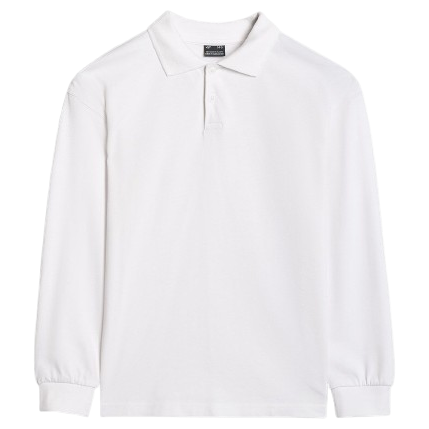 Dječja majica 4F Longsleeve M483 bijela WHITE