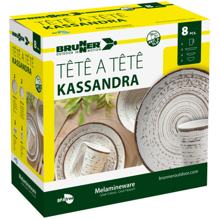 Set posuđa Brunner Set tête-à-tête Kassandra 8 pcs