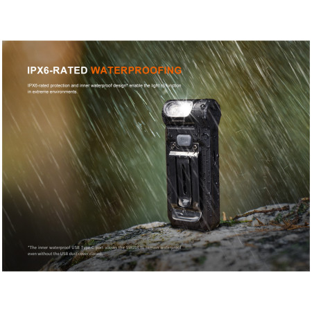 Džepna svjetiljka Fenix SW05R-UV