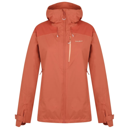 Ženska vodootporna jakna Husky Nicker L narančasta faded orange